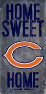 Chicago Bears Home Sweet Home Wood Sign