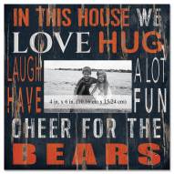 Chicago Bears In This House 10" x 10" Picture Frame
