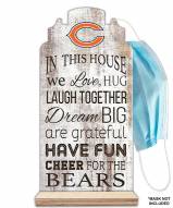 Chicago Bears In This House Mask Holder