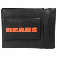 Chicago Bears Logo Leather Cash and Cardholder