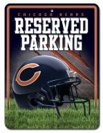 Chicago Bears Metal Parking Sign