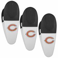 Chicago Bears Mini Chip Clip Magnets - 3 Pack