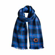 Chicago Bears Plaid Blanket Scarf