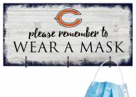 Chicago Bears Please Wear Your Mask Sign