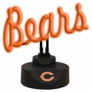 Chicago Bears Script Neon Desk Lamp