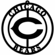 Chicago Bears Silhouette Logo Cutout Door Hanger