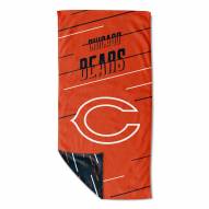 Chicago Bears Splitter Beach Towel