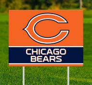 Chicago Bears Team Name Yard Sign