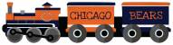 Chicago Bears Train Cutout 6" x 24" Sign