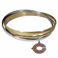 Chicago Bears Tri-color Bangle Bracelet