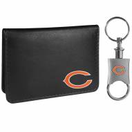 Chicago Bears Weekend Bi-fold Wallet & Valet Key Chain
