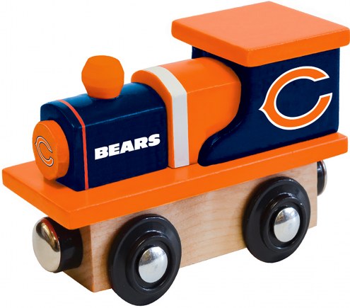 Chicago Bears Wood Toy Train