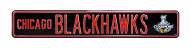 Chicago Blackhawks 2010 Champs Street Sign