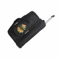 Chicago Blackhawks 27" Drop Bottom Wheeled Duffle Bag