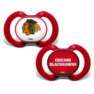 Chicago Blackhawks Baby Pacifier 2-Pack