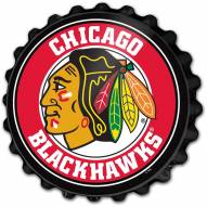 Chicago Blackhawks Bottle Cap Wall Sign