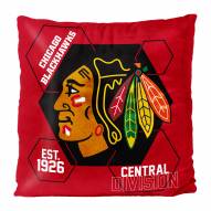 Chicago Blackhawks Connector Double Sided Velvet Pillow