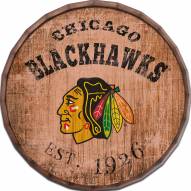 Chicago Blackhawks Established Date 16" Barrel Top