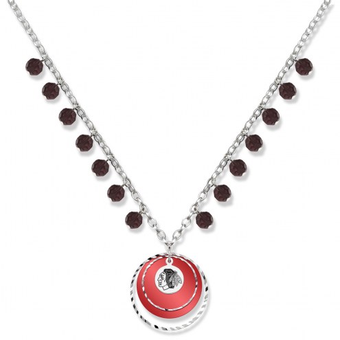 Chicago Blackhawks Game Day Necklace