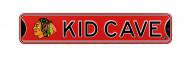 Chicago Blackhawks Kid Cave Street Sign