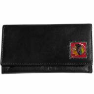 Chicago Blackhawks Leather Women's Wallet