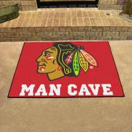 Chicago Blackhawks Man Cave All-Star Rug