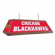 Chicago Blackhawks Premium Wood Pool Table Light