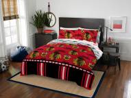 Chicago Blackhawks Rotary Queen Bed in a Bag Set
