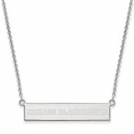 Chicago Blackhawks Sterling Silver Bar Necklace
