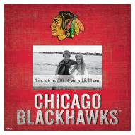 Chicago Blackhawks Team Name 10" x 10" Picture Frame