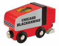 Chicago Blackhawks Wood Zamboni Toy Train