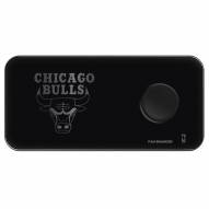 Chicago Bulls 3 in 1 Glass Wireless Charge Pad