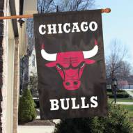 Chicago Bulls Appliqu&eacute; 2-Sided Banner Flag