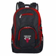 NBA Chicago Bulls Colored Trim Premium Laptop Backpack