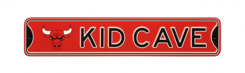 Chicago Bulls Kid Cave Street Sign