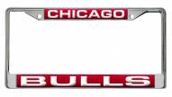 Chicago Bulls Laser Cut License Plate Frame