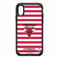 Chicago Bulls OtterBox iPhone XR Symmetry Stripes Case