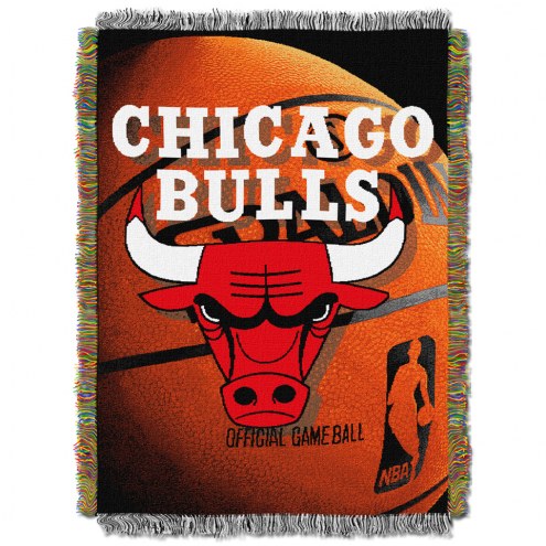 Chicago Bulls Photo Real Throw Blanket