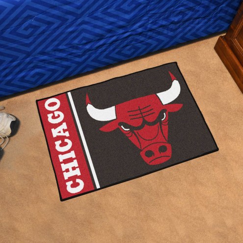 Chicago Bulls Uniform Inspired Starter Rug