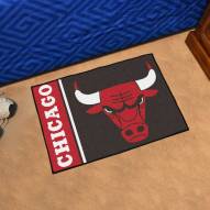 Chicago Bulls Uniform Inspired Starter Rug