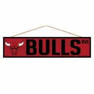 Chicago Bulls Wood Avenue Sign