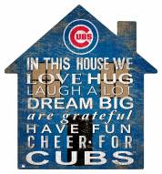 Chicago Cubs 12" House Sign