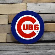 Chicago Cubs 12" Steel Logo Sign
