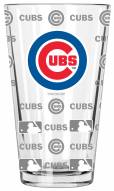 Chicago Cubs 16 oz. Sandblasted Pint Glass