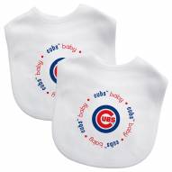 Chicago Cubs 2-Pack Baby Bibs