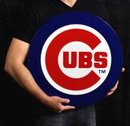 Chicago Cubs 24" Steel Logo Sign