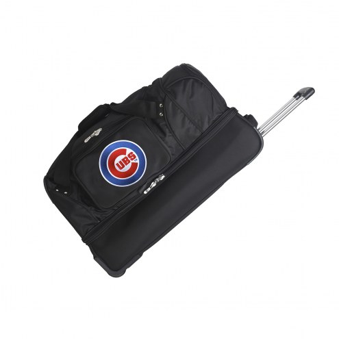 Chicago Cubs 27&quot; Drop Bottom Wheeled Duffle Bag