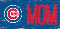Chicago Cubs 6" x 12" Mom Sign