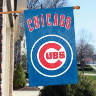 Chicago Cubs Applique Banner Flag