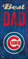 Chicago Cubs Best Dad Sign